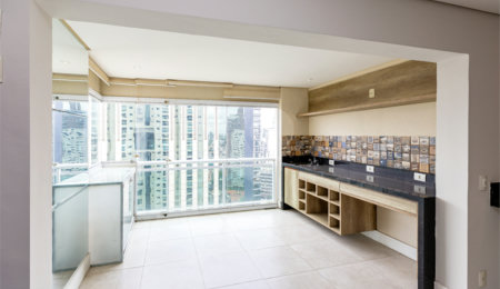Apartamento à venda com 1 suíte em Brooklin, São Paulo, SP