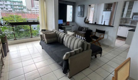 Apartamento com 2 dormitórios à venda, 64 m² por R$ 360.000,00 - Jardim Praiano - Guarujá/SP