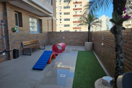 Apartamento com 1 dormitório à venda, 40 m² por R$ 660.000,00 - Campo Grande - Santos/SP