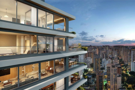Studio à venda com 1 suíte em Indianópolis, São Paulo, SP