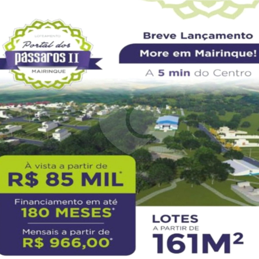 Lançamento Loteamento em Mairinque