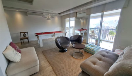 Apartamento para alugar com 1 suíte em Alto da Boa Vista, São Paulo, SP