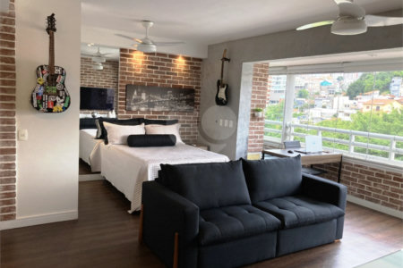 Apartamento à venda com 1 suíte em Vila Anglo Brasileira, São Paulo, SP