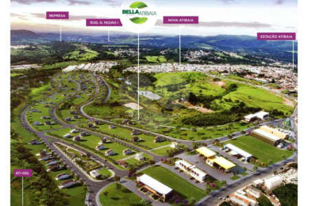 Terreno à venda no condomínio Loteamento - Residencial Jardins Catalunha - Bella Atibaia, Atibaia - SP