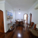 Apartamento com 3 dormitórios para alugar, 135 m² por R$ 6.500,00/mês - Pompéia - Santos/SP