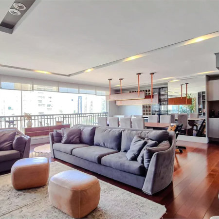 Apartamento à venda com 4 quartos, sendo 3 suítes,  em Vila Romana, São Paulo, SP