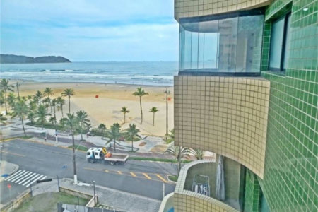 Apartamento Residencial à venda, Vila Guilhermina, Praia Grande - AP0254.