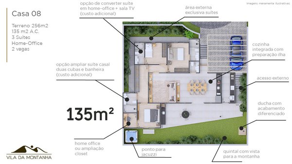 Casa 135m² 5