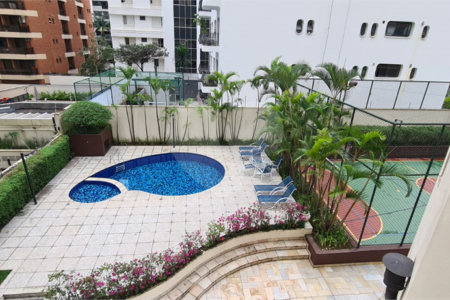Apartamento à venda com 3 quartos, sendo 1 suíte,  em Indianópolis, São Paulo, SP