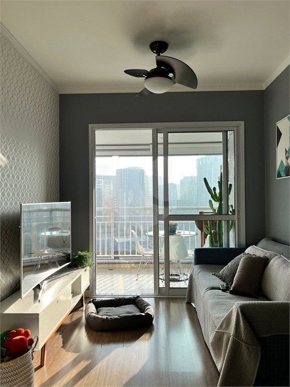 Apartamento à venda com 1 quarto em Brooklin Paulista, São Paulo, SP