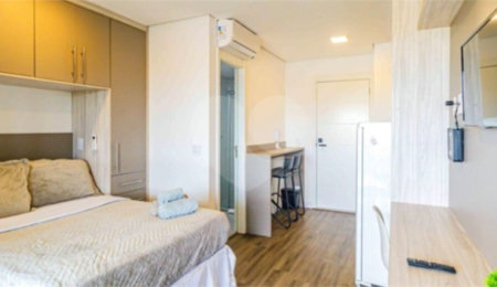 Apartamento à venda ou para alugar com 1 quarto em Butantã, São Paulo, SP