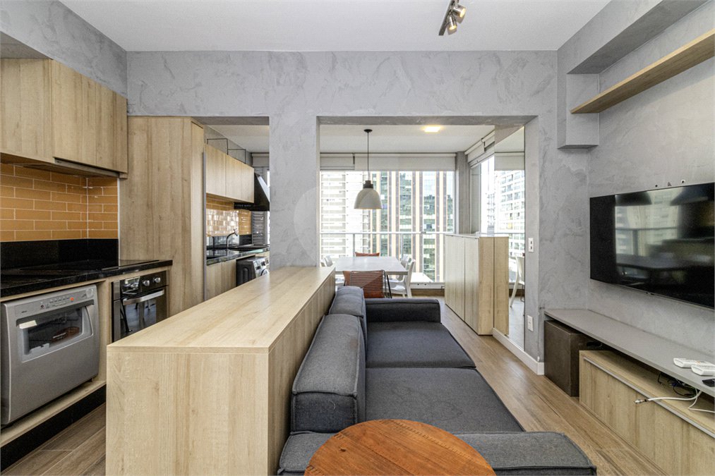 Apartamento para alugar com 1 suíte em Indianópolis, São Paulo, SP