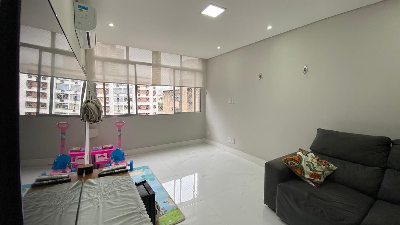 Apartamento com 2 dormitórios à venda, 87 m² por R$ 800.000,00 - Boqueirão - Santos/SP