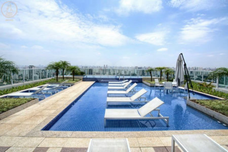 Apartamento para alugar com 1 suíte em Brooklin Paulista, São Paulo, SP