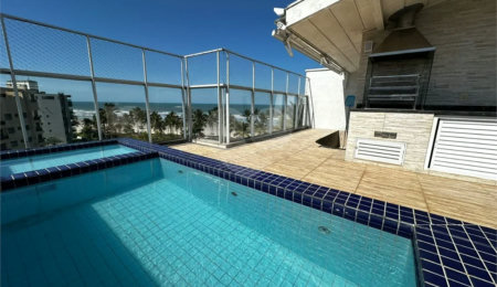 Cobertura à venda com 4 quartos, sendo 2 suítes,  em Riviera de São Lourenço, Bertioga, SP