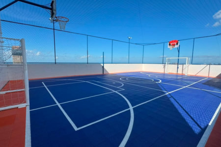 Apartamento à venda com 1 suíte em Caiçara, Praia Grande, SP