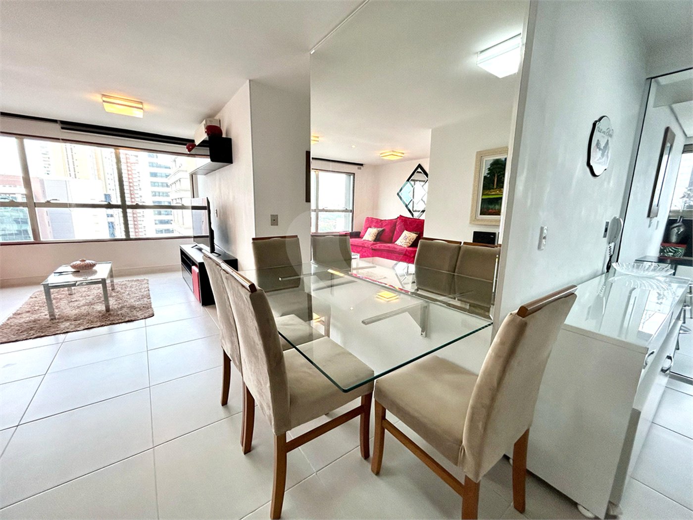 Apartamento à venda ou para alugar com 2 quartos, sendo 1 suíte, em Brooklin, São Paulo, SP