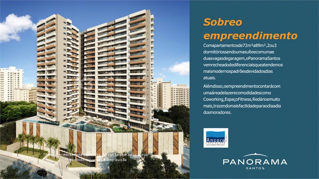 Apartamento Residencial à venda, Encruzilhada, Santos - AP1060.