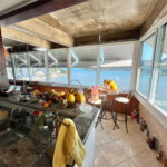 apartamento pé na areia com vista total para o mar em são vicente