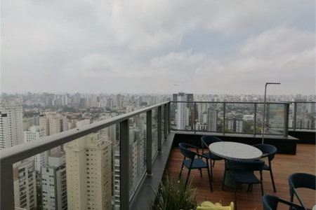 Studio à venda com 1 quarto em Brooklin Paulista, São Paulo, SP