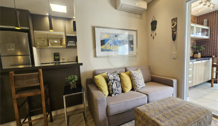 Apartamento para alugar com 2 quartos, sendo 1 suíte, em Jardim das Acácias, São Paulo, SP