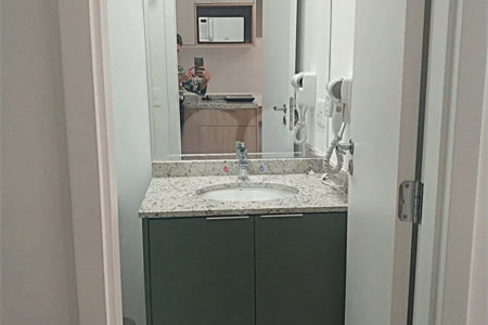 Studio à venda no Paraíso mobiliado 25 metros quadrados