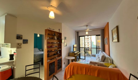 Apartamento com 1 dormitório à venda, 52 m² por R$ 290.000,00 - Jardim Três Marias - Guarujá/SP