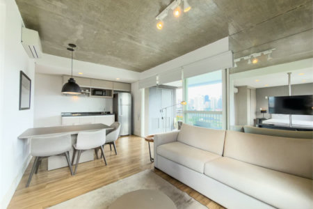 Apartamento à venda com 1 suíte em Cidade Monções, São Paulo, SP