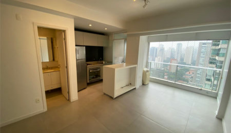 Apartamento à venda com 1 quarto em Cidade Monções, São Paulo, SP