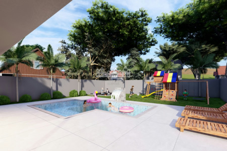 Residencial Treviso: casa em condomínio com área de lazer