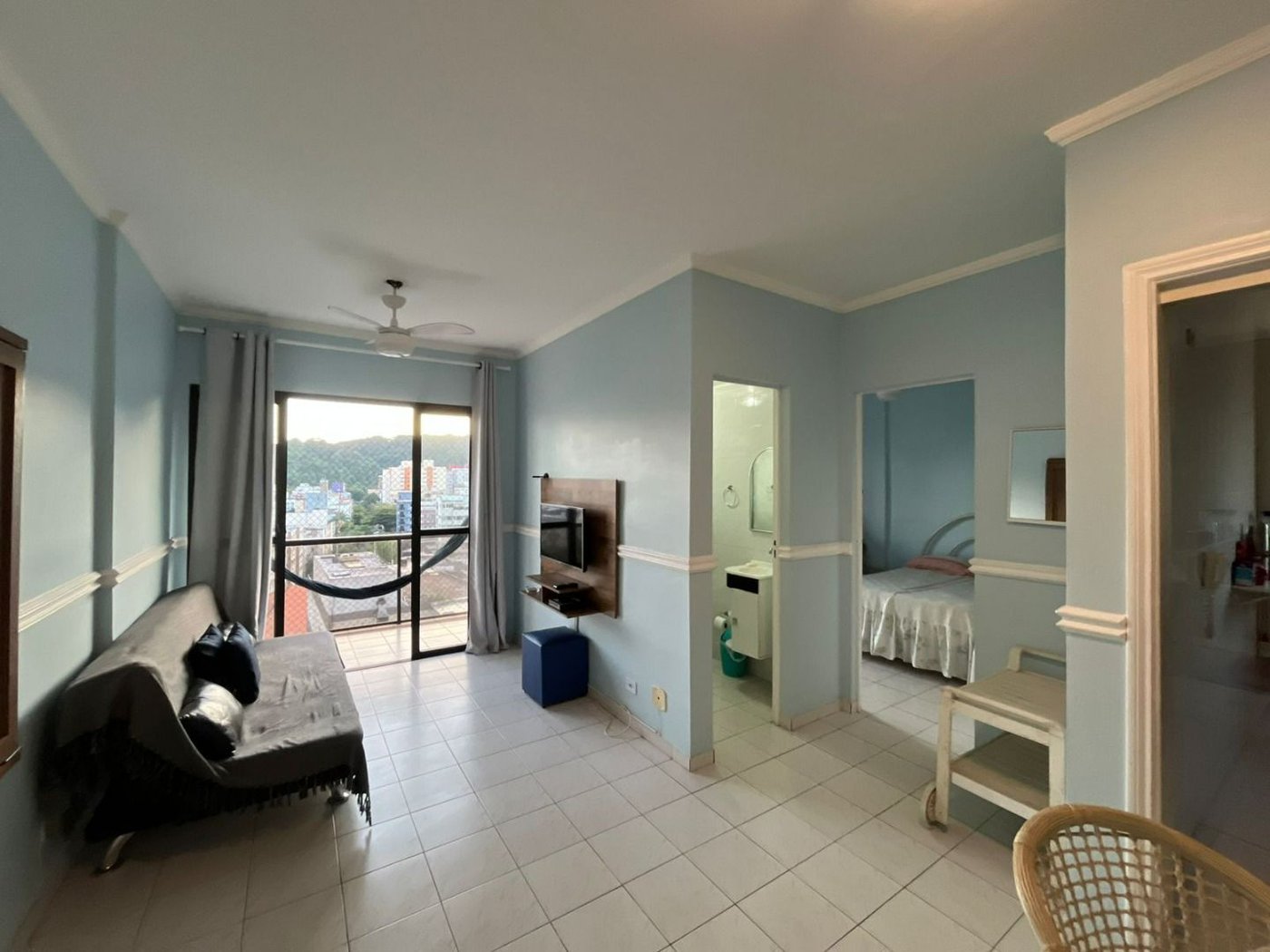 Apartamento com 1 dormitório à venda, 45 m² por R$ 280.000,00 - Jardim Três Marias - Guarujá/SP