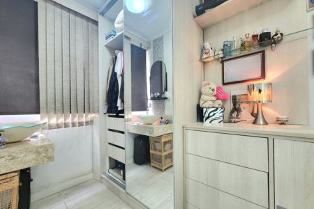 Apartamento 2 Dormitórios com Vista Mar, 1 Suíte e 50m da Praia – Santos