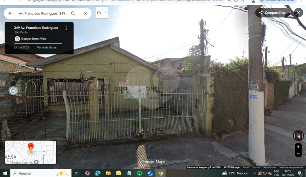 Terreno à venda em Vila Constança, São Paulo, SP