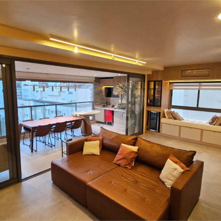 Apartamento à venda ou para alugar com 3 suítes em Brooklin Paulista, São Paulo, SP