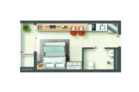 Studio à venda com 1 quarto em Butantã, São Paulo, SP