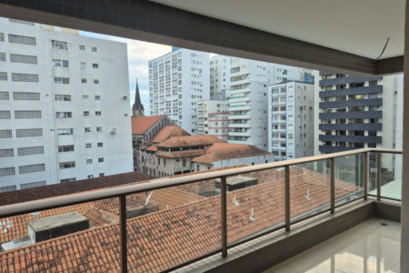 Apartamento com 3 dormitórios à venda, 210 m² por R$ 1.650.000,00 - Boqueirão - Santos/SP