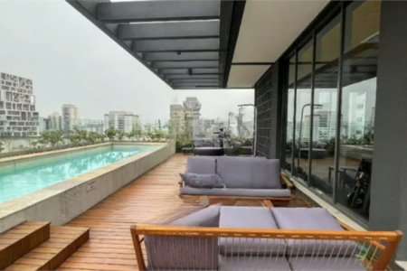Apartamento à venda ou para alugar com 1 quarto em Pinheiros, São Paulo, SP