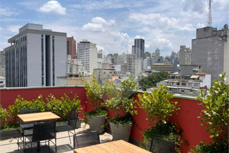 Studio à venda com 1 quarto em Vila Buarque, São Paulo, SP