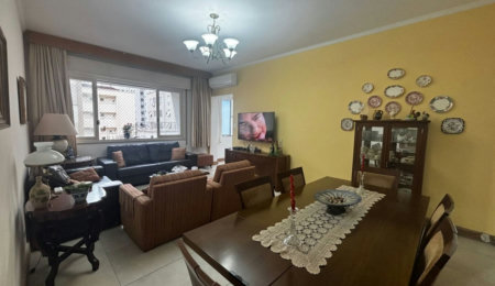 Apartamento com 2 dormitórios à venda, 120 m² por R$ 810.000,00 - Boqueirão - Santos/SP