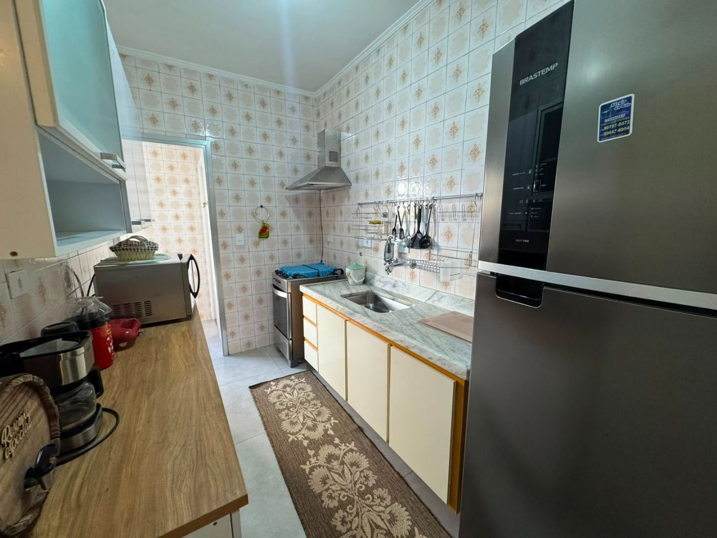 Apartamento com 3 dormitórios à venda, 70 m² por R$ 315.000,00 - Jardim São Miguel - Guarujá/SP