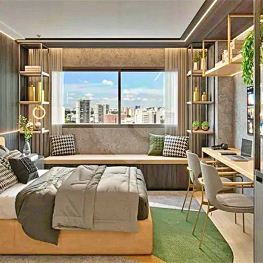 Studio à venda com 1 quarto em Santo Amaro, São Paulo, SP