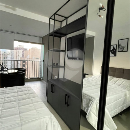 Studio à venda ou para alugar com 1 quarto em Indianópolis, São Paulo, SP