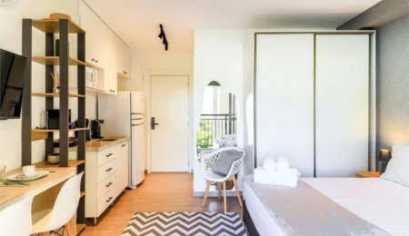 Apartamento à venda com 1 suíte em Indianópolis, São Paulo, SP