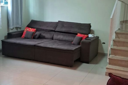 Sobrado com 3 dormitórios à venda, 150 m² por R$ 780.000,00 - Estuário - Santos/SP