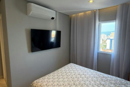 Apartamento com 1 dormitório à venda, 58 m² por R$ 585.000,00 - Canto do Forte - Praia Grande/SP