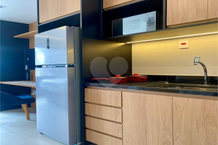 Apartamento para alugar com 1 quarto em Santo Amaro, São Paulo, SP