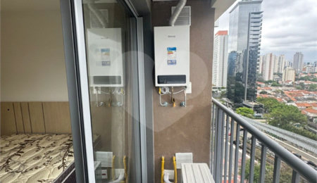 Studio à venda ou para alugar com 1 quarto em Vila Cordeiro, São Paulo, SP