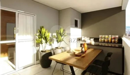 Apartamento à venda com 2 quartos, sendo 1 suíte,  em Condomínio Residencial Colinas do Paratehy, São José dos Campos, SP
