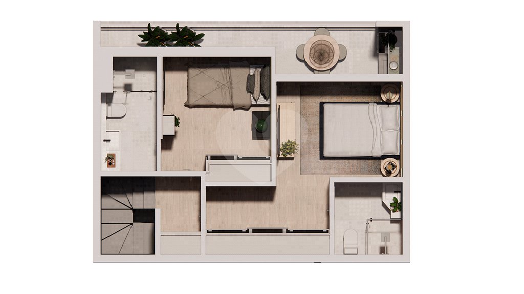 Apartamento à venda com 3 quartos, sendo 1 suíte, em Alvinópolis, Atibaia, SP