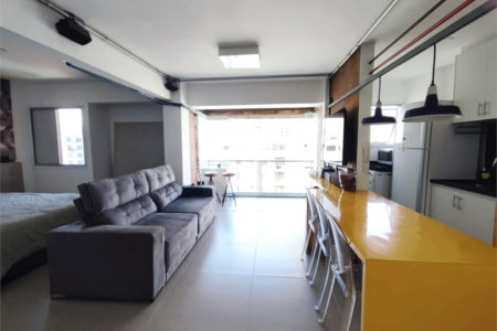 Apartamento à venda com 1 quarto em Indianópolis, São Paulo, SP